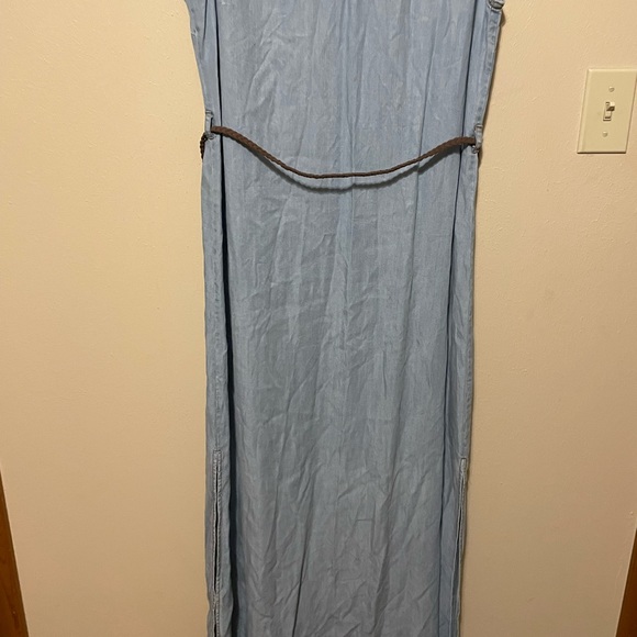 NWT Kut From The Kloth Chambray Maxi Dress Size XL - Picture 8 of 9